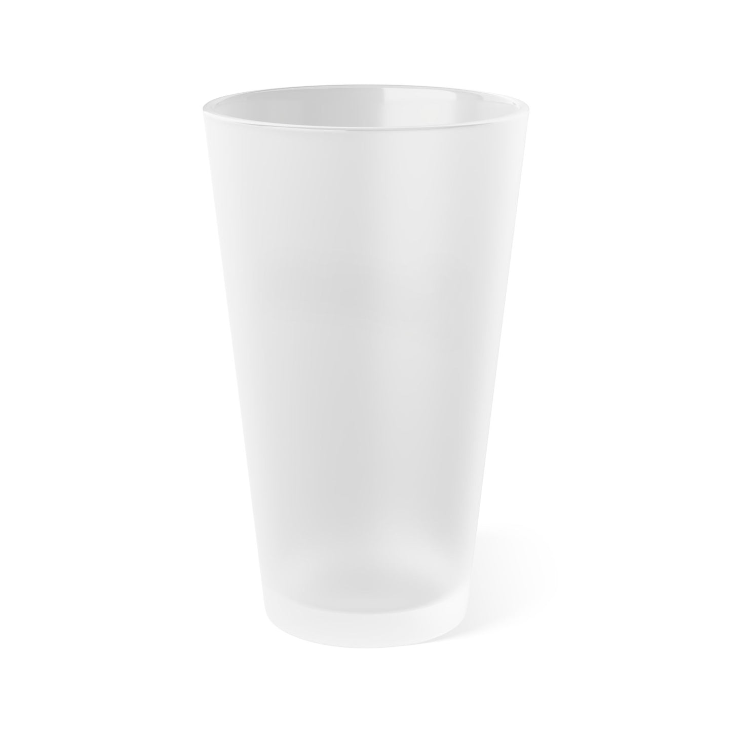 Frosted Pint Glass, 16oz