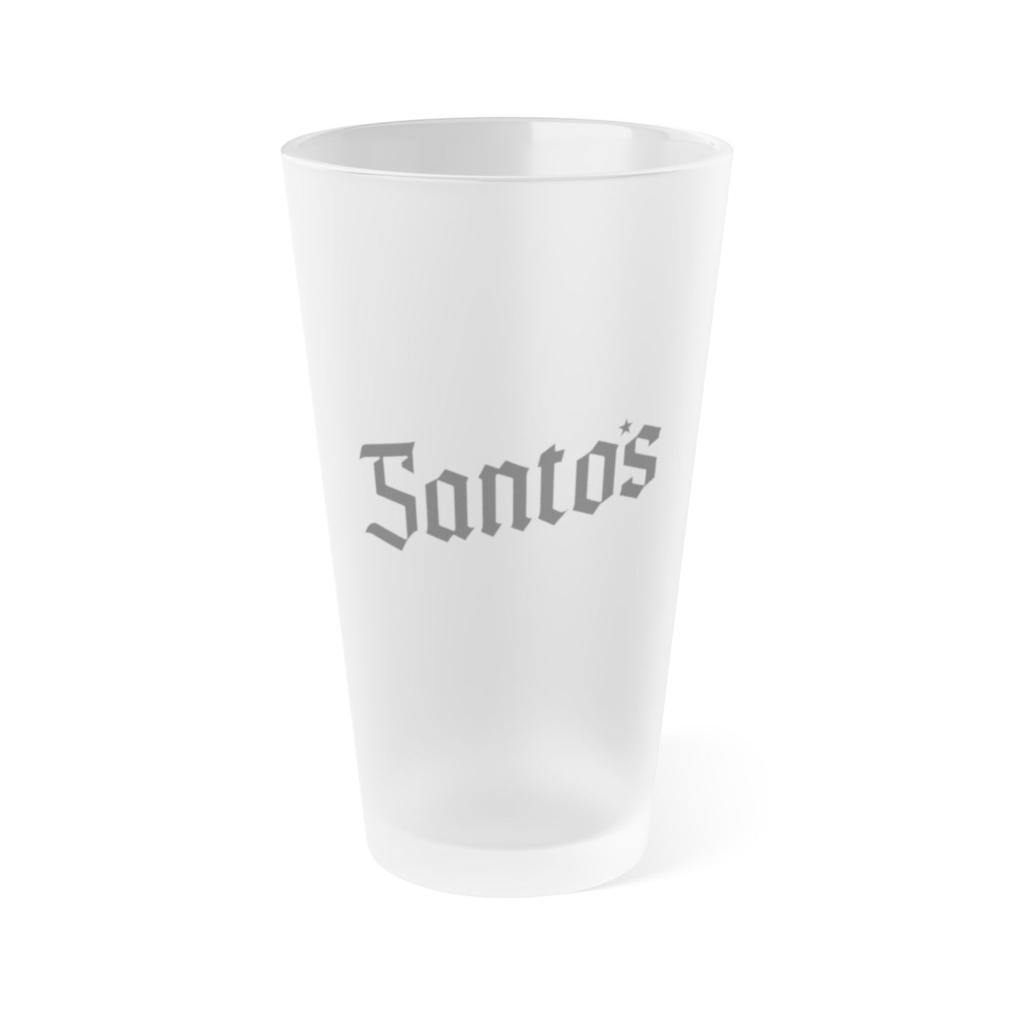 Frosted Pint Glass, 16oz